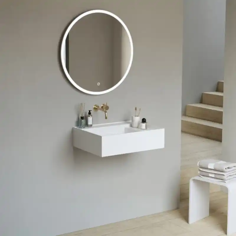 Tvättställ Copenhagen Bath Oslo 60 Solid Surface 600 mm Trygg betalning
