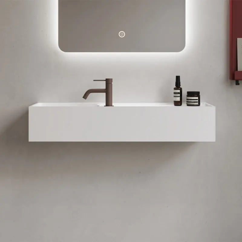 Tvättställ Copenhagen Bath Modul 80 Solid Surface 800 mm Endast denna vecka