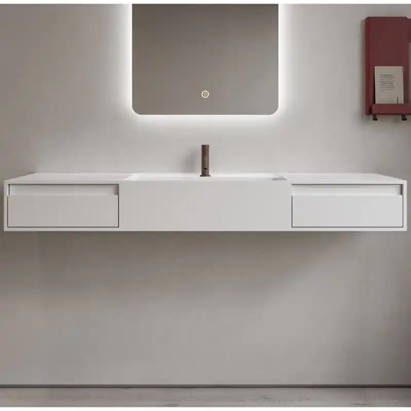 Fynd Tvättställsskåp Copenhagen Bath Modul 140 Solid Surface 1400 mm