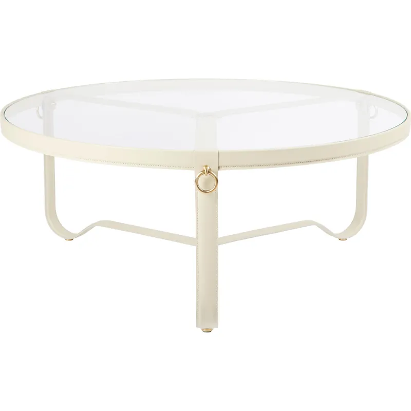 Adnet Soffbord 100 cm, Cream risnedsättning