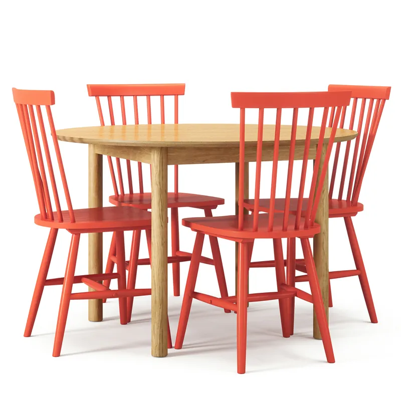 Wood Matgrupp, Ek / Orange Säker betalning