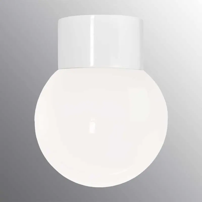 Vägg- & Taklampa Ifö Electric Classic Glob 150 Blank 75W IP54 E27 Extra rabatt