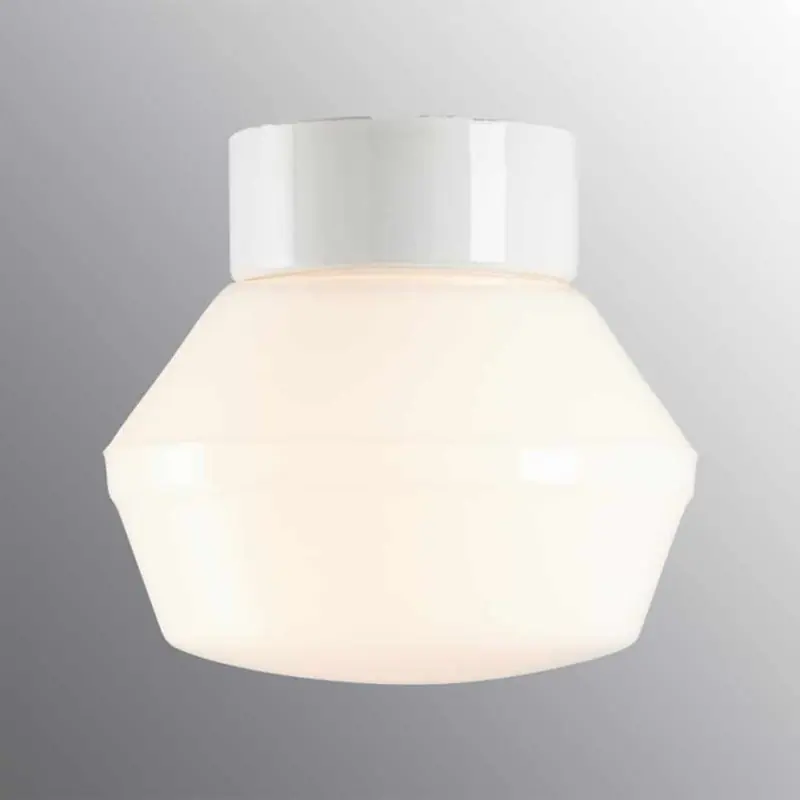 Begränsat erbjudande Vägg- & Taklampa Ifö Electric Classic 6090 75W IP20 E27 Vit