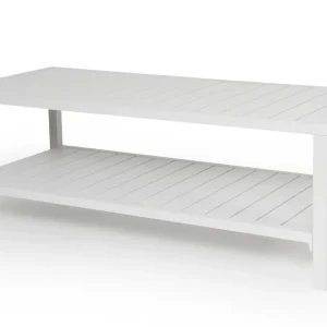 Chelles soffbord - Vit 142 x 65 cm från Brafab- Bra Möbler Utförsäljning