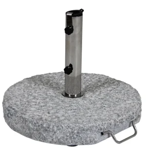 Grosetto parasollfot - Ljusgranit 40 kg från Brafab- Bra Möbler Erbjudandepris