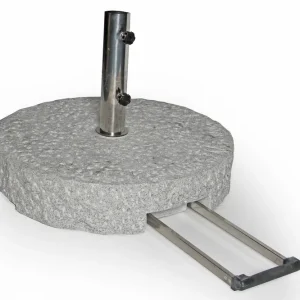 Grosetto parasollfot med hjul - Grå 70 kg från Brafab- Bra Möbler Sänkt pris