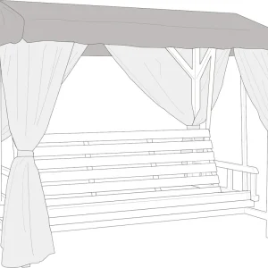 Erbjudandepris Heaven hammocktak - Beige Passar till Heaven från Brafab- Bra Möbler