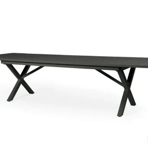 Hillmond matbord - Svart 240-310 x 100 cm från Brafab- Bra Möbler Beställ nu