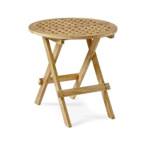 Kreta sidobord - Teak 50 cm från Brafab- Bra Möbler Beställ nu