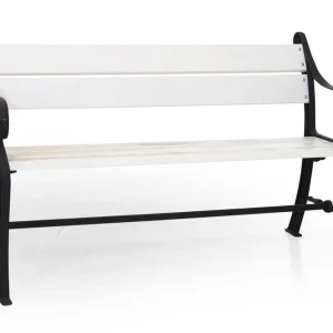 Rea Köpenhamn 2-sitssoffa - Vit/svart 129 x 61 cm från Brafab- Bra Möbler