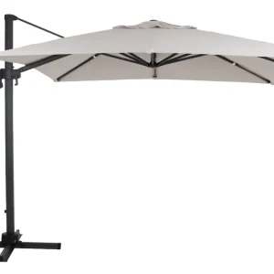 Linz parasoll - Antracit/khaki 3 x 3 m från Brafab- Bra Möbler Handla nu