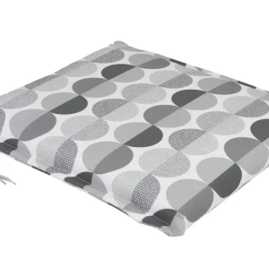 Premium Naxos sittdyna - Mönstrad/grå 44 x 44 cm från Brafab- Bra Möbler