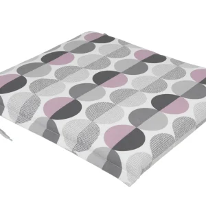 Naxos sittdyna - Mönstrad/rosa 44 x 44 cm från Brafab- Bra Möbler Sänkt pris