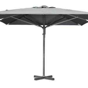 Paris parasoll - Antracit/grå 4 x 4 m från Brafab- Bra Möbler Reapris