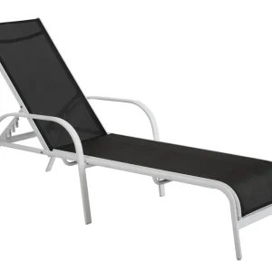 Sista chansen Rana vilsäng - Vit med svart textilene 64 x 192 cm från Brafab- Bra Möbler