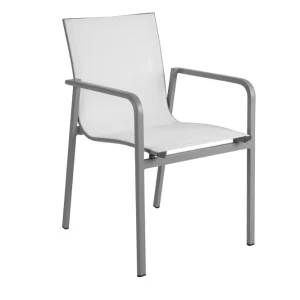 Populärt val Renoso karmstol - Khaki/vit från Brafab- Bra Möbler