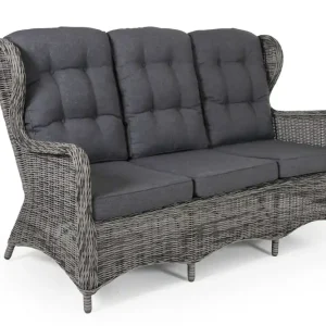 Endast idag Rosita 3-sitssoffa - Grå med grå dyna 170 x 86 cm från Brafab- Bra Möbler