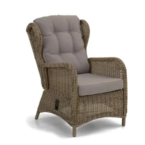 risnedsättning Rosita positionsfåtölj - Natur med beige dyna 64 x 86 cm från Brafab- Bra Möbler