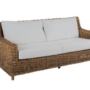 Rossvik 2,5-sitssoffa - Natur med vit dyna 203 x 89 cm från Brafab- Bra Möbler Kundfavorit