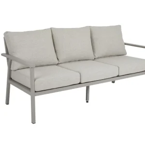 Lågt pris Samvaro 3-sitssoffa - Khaki med beige dyna 183 x 82 cm från Brafab- Bra Möbler