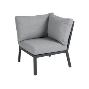 Kampanjpris Samvaro hörndel - Antracit med grå dyna 79 x 79 cm från Brafab- Bra Möbler