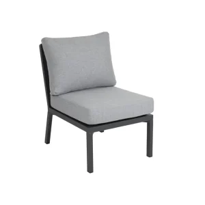 Samvaro mittdel - Antracit med grå dyna 56 x 79 cm från Brafab- Bra Möbler Snabb frakt