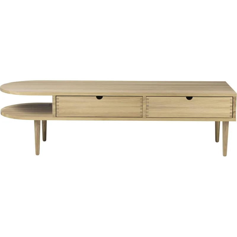 F24 Bänk 145 cm, Lackad Ek I lager