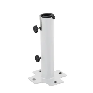 Smillson parasollfot adapter - Vit Till Smillson parasollfot från Brafab- Bra Möbler Handla nu