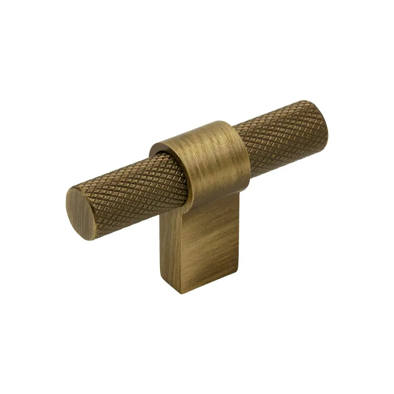 Billigare T Helix Knopp, Antique bronze