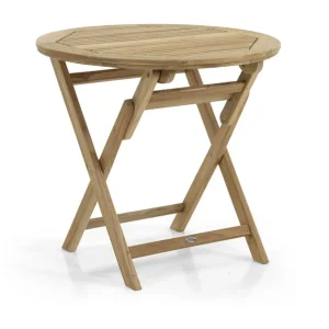 Turin fällbord - Teak 80 cm från Brafab- Bra Möbler Billig