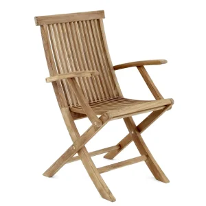 Turin karmstol - Teak från Brafab- Bra Möbler Premium