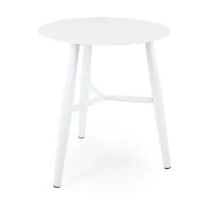 Rabatt Vannes sidobord - Vit 45 cm från Brafab- Bra Möbler