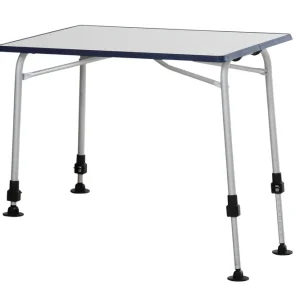 Volga campingbord - Silver/vit 80 x 60 cm från Brafab- Bra Möbler risnedsättning