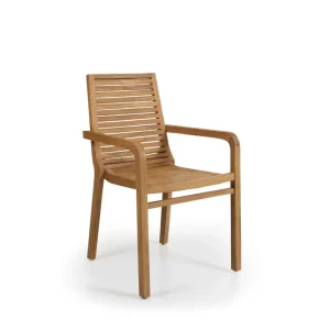 Volos karmstol - Teak från Brafab- Bra Möbler Lågt pris
