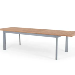 Rabatter Nice matbord - Silver/teak 224 - 304 x 100 cm från Selected Home- Bra Möbler