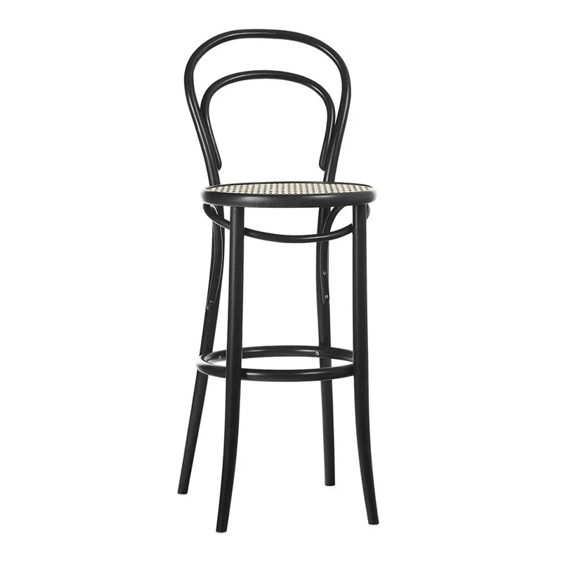 Bästa pris No 14 Barstol Rotting 76 cm, Svart