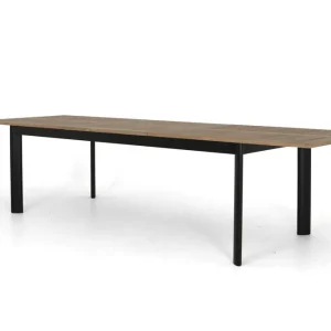 Kampanjpris Nice matbord - Svart/teak 224 - 304 x 100 cm från Selected Home- Bra Möbler