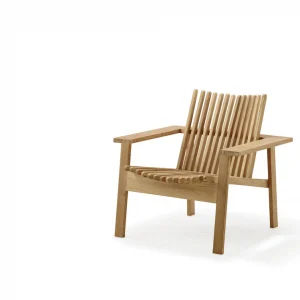 Amaze lounge stol - Teak från Cane-line- Bra Möbler Sänkt pris