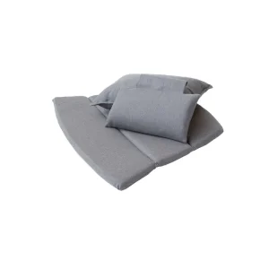 Premium Breeze dynset - Grå Till highback fåtölj från Cane-line- Bra Möbler