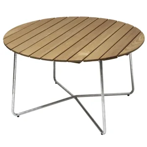 Nyhet Bord 9A 120 - Oljad ek/galvat 120 cm från Grythyttan Stålmöbler- Bra Möbler