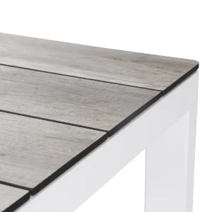 Rodez bordsskiva - Grå trälook 130 x 65 cm från Brafab- Bra Möbler Bästa pris