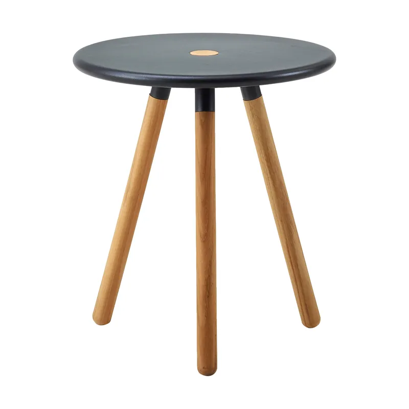 Area pall - Lava grå/teak 40 cm från Cane-line- Bra Möbler Snabb frakt