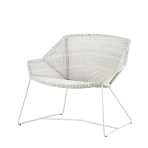 Beställ nu Breeze loungefåtölj - Vit från Cane-line- Bra Möbler