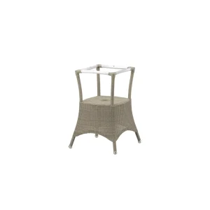 Begränsad tid Lansing bordsstativ - Taupe 50 x 50 cm från Cane-line- Bra Möbler