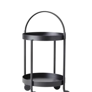 Handla nu Roll serveringsvagn - Lava grå 44 cm från Cane-line- Bra Möbler