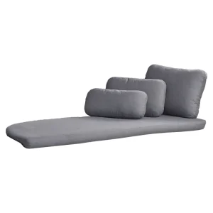 Bästa pris Dyna till Savannah daybed - Grå Högermodul från Cane-line- Bra Möbler