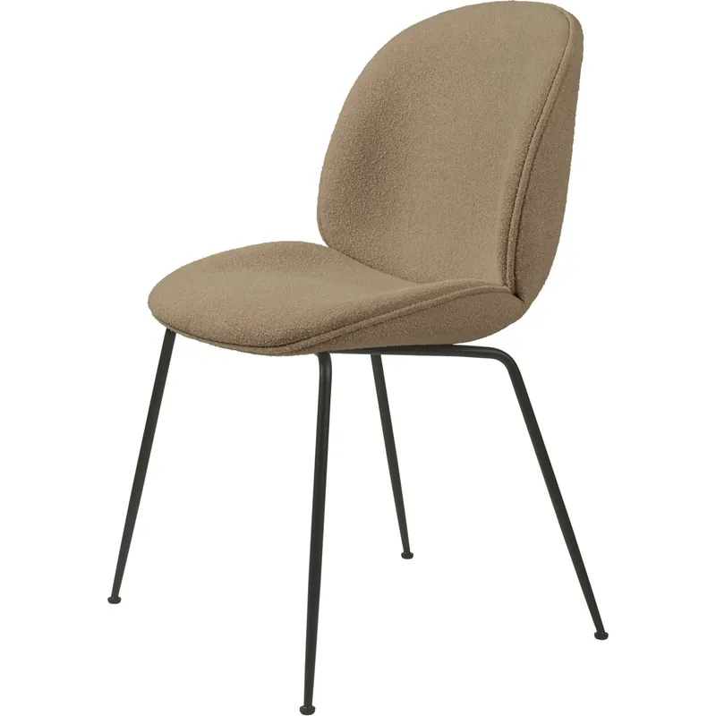 Beetle Stol Helklädd, Ben Svart,PG2, Li.Bouclé 003 Köp nu