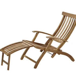 Lobby däckstol - Teak från Stockamöllan- Bra Möbler Snabb frakt