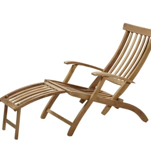 SAL Däckstol - Teak från Stockamöllan- Bra Möbler Snabb leverans