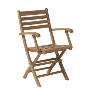 Premium York fällstol - Teak från Cinas- Bra Möbler